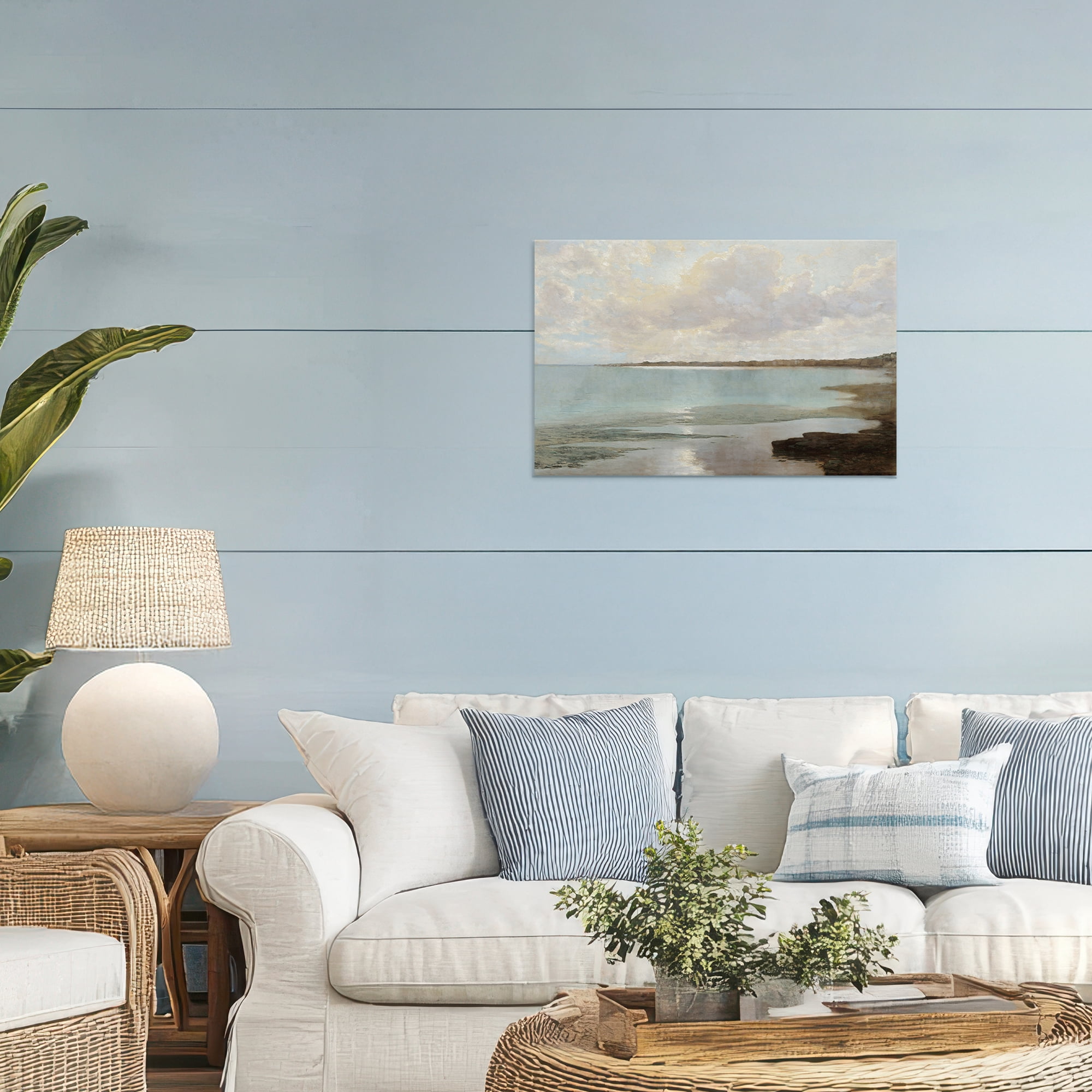 Stupell Industries At The Shore Horizon Canvas Wall Art, design by Christy McKee