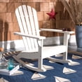 thumbnail image 2 of SAFAVIEH Outdoor Collection Brizio Adirondack Rocking Chair White, 2 of 9