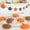 Type B, variant on Fall Decorations for Home, 4.3FT Felt Pumpkins Wood Bead Garland, for Fall Halloween Thanksgiving Farmhouse Decor, Felt Pumpkins Banner for Fireplace Mantel Walls