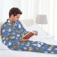 thumbnail image 6 of Fotbe Chicken Family Pattern Long Sleeve Pajama Set for Men,Sleepwear Set,2-piece Loungewear Set,Soft PJs Comfy Nightwear with Pockets-XX-Large, 6 of 7