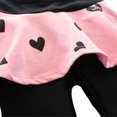 thumbnail image 4 of AVAIL Autumn Children's Todder Girls Heart Printed Long Sleeve T-Shirt and Pant Set, 4 of 5