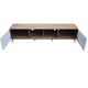 thumbnail image 2 of Mueble para TV Hogare 90' Parota Blanco Centro de entretenimiento London 2 mts., 2 of 4