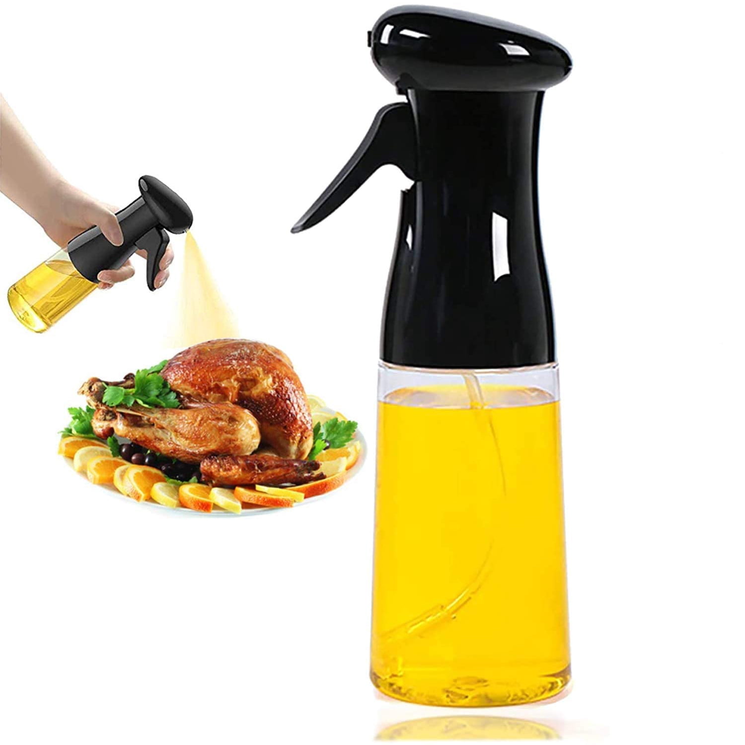 WarmthandFish Kitchen Oil Spray Bottle Barbecue Oil Spray Pot