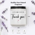 thumbnail image 2 of Vela de cera y lavanda de Thank You Gifts, 200 ml - Aujzoo, 2 of 6