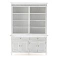 thumbnail image 2 of NovaSolo Hutch Bookcase Unit Skansen Solid Wood in White, 2 of 18