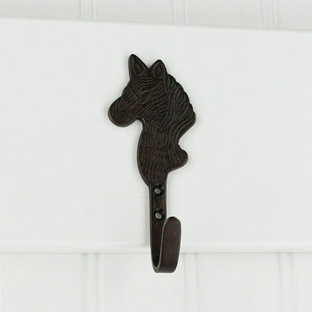 Highpoint Collection  Oil Rubbed Bronze Horse Head Wall Hooks - Set of