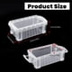 thumbnail image 4 of Caja de Almacenamiento testyu Pequeña Plástica Apilable Paquete de 6, 4 of 6