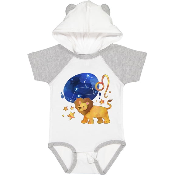 Inktastic Leo Constellation Zodiac Sign Illustration Boys or Girls Baby Bodysuit