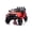Red, variant on 24V Two-Seat Kids Ride On Jeep with 4WD Motors, Remote Control, EVA Wheels and Music, Black