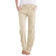 thumbnail image 2 of Pantalones anchos de lino de cintura alta para mujer - Pantalones ligeros e informales para la playa en verano, cintura ajustable, 2 of 6