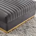 thumbnail image 5 of Sanguine Channel Tufted Performance Velvet Modular Sectional Sofa Ottoman, 5 of 6