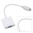 thumbnail image 4 of Adaptateur Interface Multimédia HD vers VGA, Séparateur Interface Multimédia HD vers VGA de 9,8 Pouces pour PC Blanc, 4 of 8