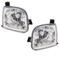 thumbnail image 2 of CAPA For 00-04 Tundra Pickup Truck Headlight Headlamp Head Light w/Bulb PAIR SET, 2 of 5