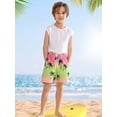 thumbnail image 5 of Usaibhir Boys Swim Trunk with Compression Boxer Brief Double Layer Beach Surf Board Shorts Kids Quick Dry Anti Chafe Swimwear 5-16T, 5 of 7