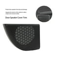 thumbnail image 3 of Door Speaker Cover Grille Trim for C230 C320 W203 CLC Class 2008 2011 Interior Door Speaker Panel Replacement Decorative Upgrade Compatible with Select Mercedes Model, 3 of 7