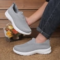thumbnail image 6 of Mens Walking Shoes Lightweight Breathe Mesh Running Shoes Slip On Fashion Tennis Sneakers Comfort Gym Workout Zapatos de Hombre, 6 of 9