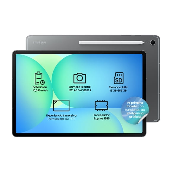Tablet Samsung Galaxy Tab S10 FE+ 8GB 128 GB Gris
