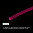 thumbnail image 5 of Unique Bargains 5Pcs Replacement Fiber Optic Sight Rods, 10 Inch 0.03 Inch OD PMMA Bows Sights DIY Art Fluorescence Red, 5 of 5