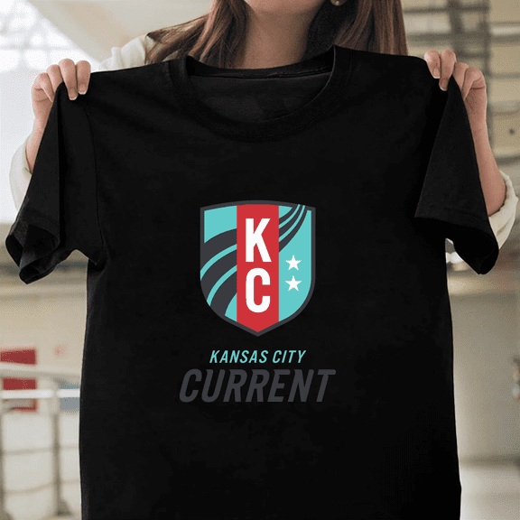 Kc Current Kansas City NWSL Womens Soccer Team Teal Logo Sports Fan Merch V1130625 Unisex T-Shirt, Size Up to 5XL