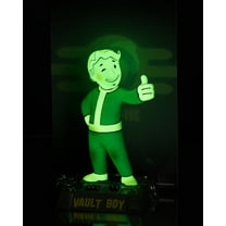 Fallout Vault Boy Glow In The Dark Edition Gold Label 5" Posed Figure - McFarlane Toys
