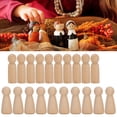 thumbnail image 3 of 20PCs Marionette, Marionette Crafts Wooden Doll, Puppet For School Family JM01895, 3 of 8