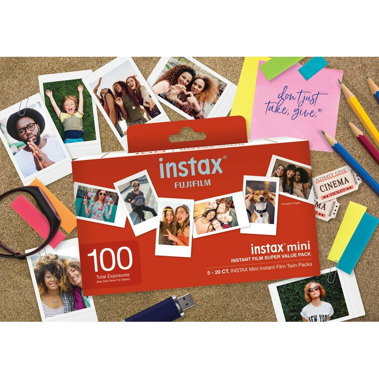 Fujifilm Instax Mini Film 20 count Value Pack (1 pack Instax