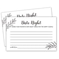 thumbnail image 1 of Ninguna Marca Tarjetas De Ideas Para Citas Nocturnas 50 Tarjetas Perfectas Para La Novia Y El Novio Esposo Esposa Novio Novia Aniversario 4 X 6 Pulgadas M 05 Blanco, 1 of 5