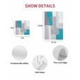 thumbnail image 7 of Blue Abstract Kitchen Dish Towels for Drying Dishes Set of 4, Grey Geometric Oil Painting Vintage Gradient Waffle Weave Microfiber Hand Tea Bathroom Towels Quick Dry & Absorbent Towel 15.7x23.6, 7 of 7