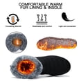 thumbnail image 5 of LANREMON Snow Boots for Women Warm Faux Fur Lined Winter Ankle Booties Outdoor Anti-Slip Winter Shoes Zipper Black Fuzzy Boot Women, 5 of 7