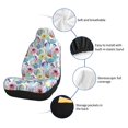 thumbnail image 3 of Goofa Cactus Printed Car Seat Covers, Automotive Seat Covers for Cars Trucks and SUVs, Quick Setup Universal Fit Elastic Seat Covers-1, 3 of 6
