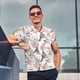 thumbnail image 4 of Fotbe Paris Camiseta Polo de Golf para Hombre con Estampado – Camisa Deportiva Transpirable con Cuello Abotonado-Large, 4 of 6