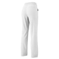thumbnail image 7 of Women's Soft Fabric Yoga Pants with Pockets, Elastic Waist High Stretch Casual Fit, Solid Color Pants for Women, Workout Lounge Sports, Athletic Trousers | VerBelle,White L, 7 of 7