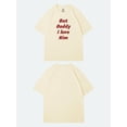 thumbnail image 5 of Whichone Men's Father's Day But Daddy I Love Him Apparel Crew Neck T-Shirt, Sizes M-3XL (Men's Big & Tall), 5 of 9