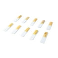 thumbnail image 1 of 10Pcs Alto Saxophone Reed Replacement Flat Sax Reeds Woodwind Instrument Accessory Kit For Various Alto Saxophones, 1 of 8