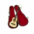 thumbnail image 2 of Kurt Adler 5.5-Inch Wood Pearlized Guitar Christmas Ornament, 2 of 7