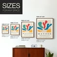 thumbnail image 3 of Matisse CCCXXXIII in Brown Solid Wood 22 x 28 Framed Print, 3 of 5