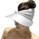 thumbnail image 1 of Sombreros de moda para mujer, visera solar, sombrero sólido ancho de verano, viseras de protección, gorra de playa con cola de caballo, sombrero para mujer, 1 of 4