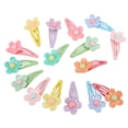 thumbnail image 4 of Pinzas para el cabello de flores de plástico para mascotas 32 piezas Bling Bling, 4 of 12