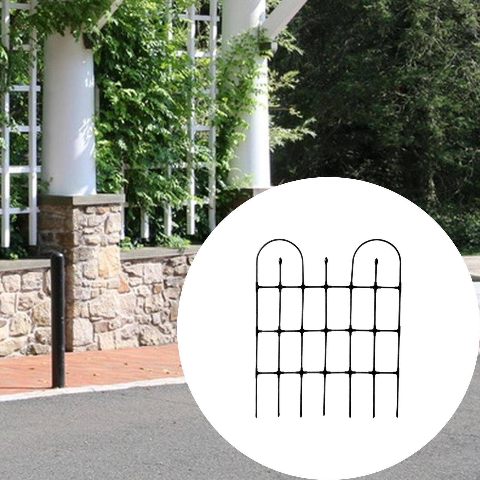 figatia Garden Trellis Frame for Climbing Plants Outdoor,Garden Trellises,Plant Supported Frame for Pea,Rose,Clematis,Tomato,Raised Bed black