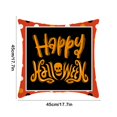 thumbnail image 3 of Funda de Cojín de Fantasma de Halloween | Funda de Cojín Decorativa de Forro Polar para El Hogar, 45X45 Cm - Roja | Funda de Cojín Suave Estampada para Sofá, 3 of 6