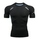 thumbnail image 4 of Camiseta deportiva de manga corta transpirable para hombre, absorbente del sudor, de secado rápido, paquete de fitness, camiseta ajustada con músculos, 4 of 6