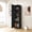 Black, variant on 70.87" High Cabinet / Offer Creative Storage in Laundry Room