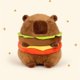 thumbnail image 3 of Realistic Capybara Burger Plush, Cute Capybara Stuffed Animal Pillow Plushie Toy, Soft Hamburger Foo, 3 of 5