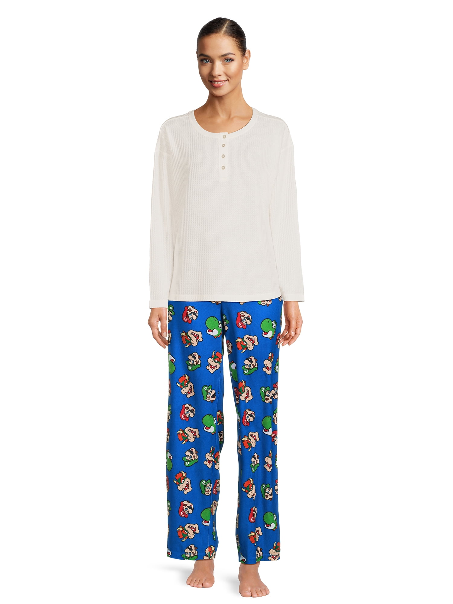 Mario & Friends Women’s Print Sleep Pants, Sizes XS-3X