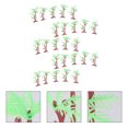 thumbnail image 2 of EeaseMX 25 piezas de micropaisaje de cocotero para decorar tartas, adornos para árbol, 8 cm, 2 of 8