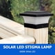 thumbnail image 4 of Luz Solar Lámpara de estigma cuadrado impermeable de luz de cerca solar 6LED para decoración de jardín Lamparas, 4 of 4