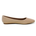 thumbnail image 2 of Dream Pairs Women's Casual Pointed Toe Ballet Comfort Soft Slip On Flats Shoes, 2 of 5