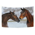 thumbnail image 4 of MYPOP Love Horse Tapestry Wall Hanging Decoration Home Decor Living Room Dorm 60 x 40 inches, 4 of 4