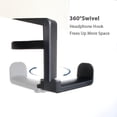 thumbnail image 5 of Soporte universal para auriculares de escritorio con rotación de 360 grados, 5 of 5