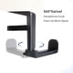 thumbnail image 5 of Soporte universal para auriculares de escritorio con rotación de 360 grados, 5 of 5